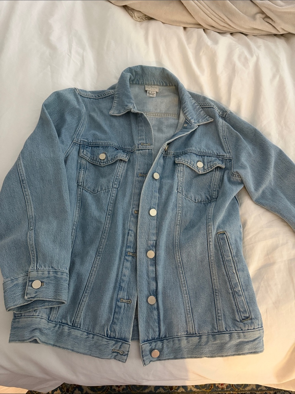 French Connection Blue Denim Jacket - Women